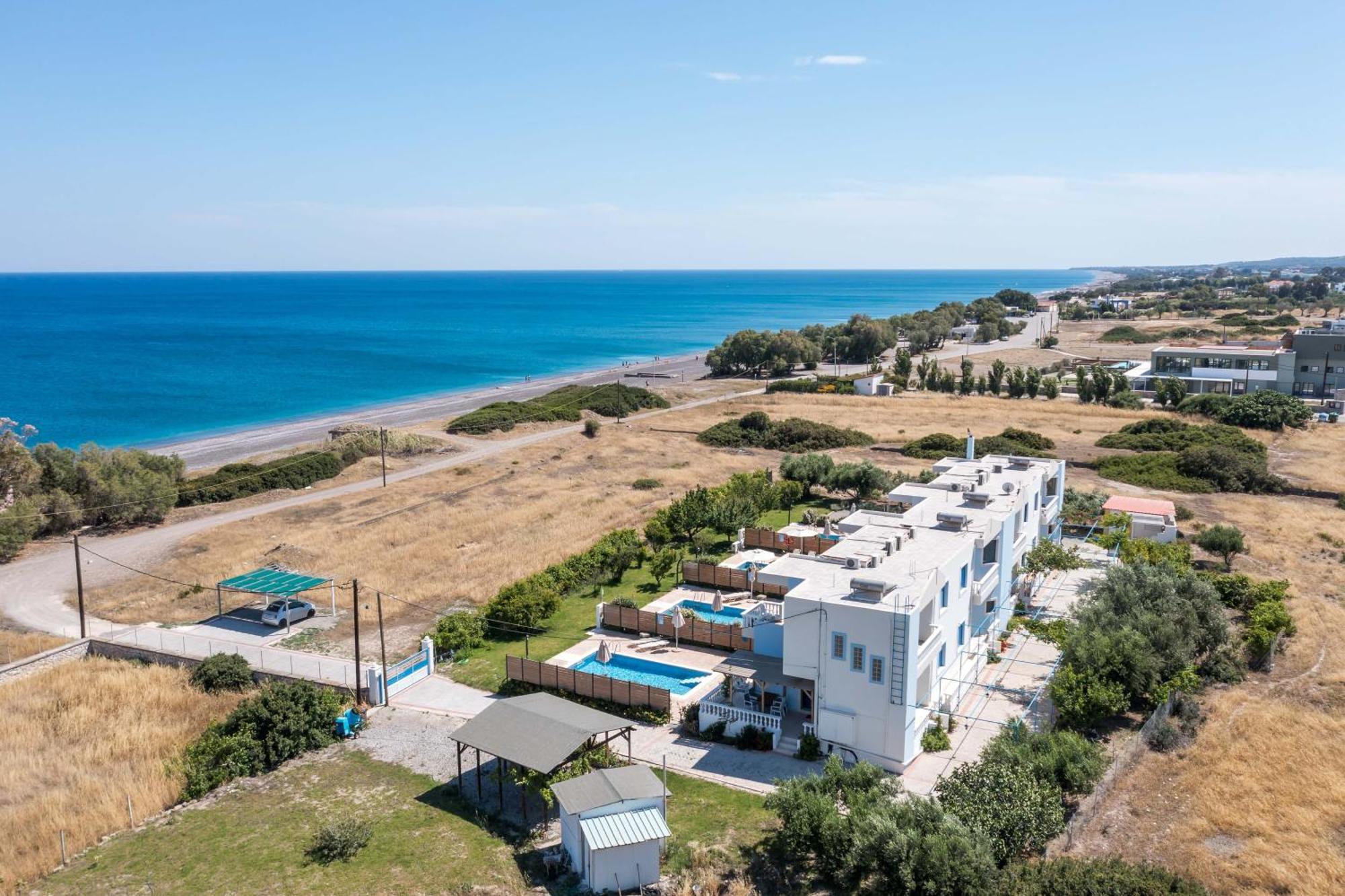 Rita Mare Seafront Villas Heated Pools Γεννάδι Εξωτερικό φωτογραφία