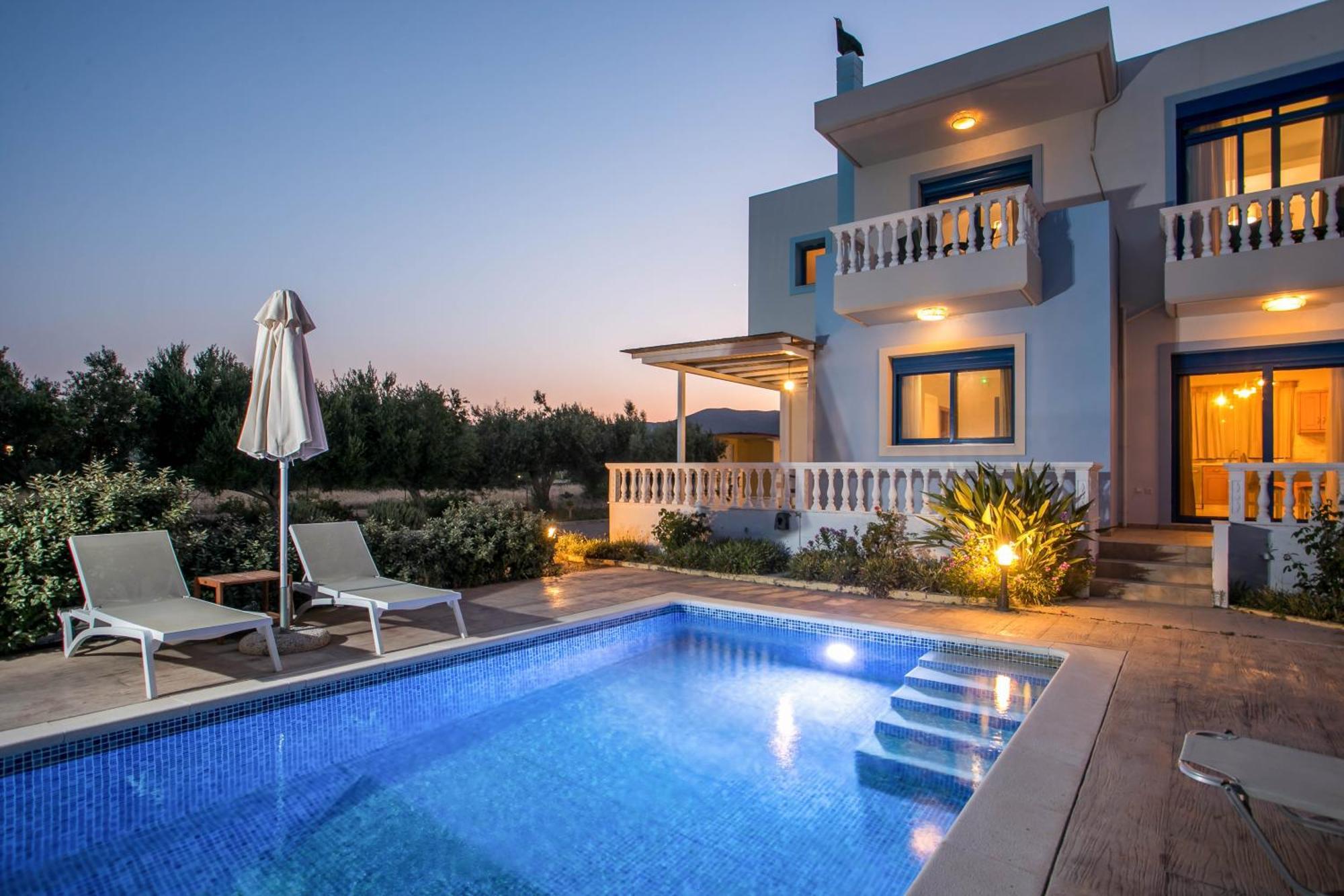 Rita Mare Seafront Villas Heated Pools Γεννάδι Εξωτερικό φωτογραφία