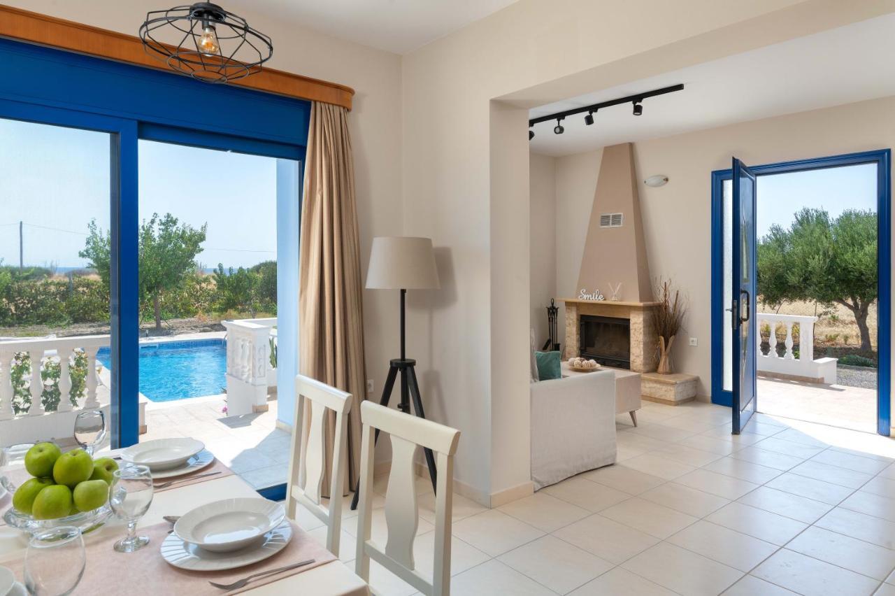 Rita Mare Seafront Villas Heated Pools Γεννάδι Εξωτερικό φωτογραφία